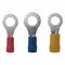 Crimp Terminal Ring 6mm 0.5-1.5mm² Cable Red 8 Pack