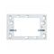 HPM 13mm Deep Surface Mounting Block White