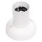 HPM Fixed Safety Bayonet B22 Batten Holder 68mm White