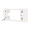 HPM Narrow Surface Mounting Block 52x150x24mm White
