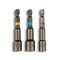 Nut Setter Kit Magnetic Hexagonal 3pce Length 65mm Metric Sizes 6, 8, 10mm