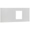 metal faceplate - for mounting DMX³ 6300 3P/4P in XL³ 6300 enclosure