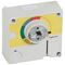Rotary handle - for DPX 630 - vari-depth IP55 - emergency use - red/yellow
