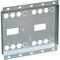 Plate for transfer switch - for DPX/DPX-I 630 - for fixed version