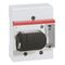 Rotary handle - for DRX 125 - direct on DRX - standard - grey