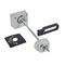 Rotary handle - Vari-depth - Standard (grey)