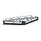 Angled Patch panel 19 inch - to be equipped with 24 RJ45