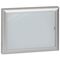 Hinged glass door - for cabinets - IP54 - width 400 x height 400 mm