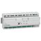 BACNET Hotel room controller unit with 16 inputs and 16 outputs for hotel room management - 12 DIN modules