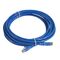 Patch cord RJ45 category 6 U/UTP PVC blue 5m