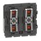 Actuator/control Céliane with 2 independent relays and neutral for "zero crossing" function.