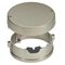 Cable exit accessory for waterproof floor box. Zamak finish.