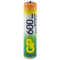 GP 1.2V AAA 600mAh NiMH Rechargeable Battery | Eco-Friendly Power | Standard AAA Size | by Powercell