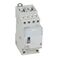 Contactor CX³   with front face handle 4 pole - 25A - 400V~ -  4 NO contacts with 24V~ coil - 2 modules