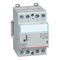 Low noise contactor CX³ with front face handle 4 pole - 63A - 400V~ -  4 NO contacts with 230V~ coil - 3 modules