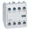 Auxiliary contact 3NO1NC for CTX3 3P 9A to 150A and 4P 40A to 135A - front mounting