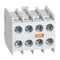 Auxiliary contact 1NO3NC for CTX3 mini and control relays - front mounting
