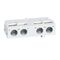 Auxiliary contact 2NO for MPX3 - front mounting