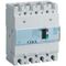 DPX³250 thermal magnetic release circuit breaker, 4 poles 100A and breaking capacity 25kA
