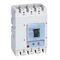 Circuit breaker DPX3 250,4 poles, with rated current of 250A and electronic protection.+earth leakage protection