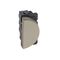Arteor™ - 1-way switch 10 AX 250 V~ - 1 right modules round version - Champagne