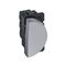 Arteor™ - 1-way switch 10 AX 250 V~ - 1 right modules round version - Alu