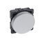 Arteor™ - 1-way switch 10 AX 250 V~ - 2 modules round version - Alu