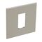 Arteor™ - British standard plate square version 1 module - Champagne