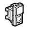 Arteor™ - RJ45 socket - category 6A UTP - 1 module - White