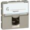 Arteor™ - Telephone socket - RJ12 - 6 contacts - 2 modules - Champagne