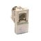 Arteor™ - RJ45 socket category 6A UTP 1 module LCS2 Soft Alu