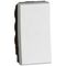 Arteor™ - 1-way push-button - round - 1 middle module - White