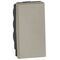 Arteor™ - 2-way push-button - 1 module - Champagne