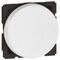 Arteor™ - 1-way push-button - 2 round modules - White