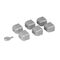 Set of 6 locking caps for C19 standard outlet + 1 key for LCS² PDU