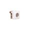 HPM TV PAL to Saddle Coax Connector White
