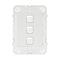 Legrand Arteor 770 Series 16A 240V a.c 3 Gang 2 Way Single Pole Double Throw Vertical Rocker Switch White