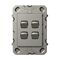 Legrand Arteor 770 Series 16A 240V a.c 4 Gang 2 Way Single Pole Double Throw  Vertical Rocker Switch Magnesium