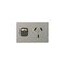Legrand Arteor Modular 10A 1 Gang 3 Module Single Power Point Mechanism Magnesium