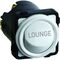 Excel Life - Engraved rocker switch mechanism 2 way 16AX 240V a.c. LOUNGE engraved white