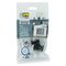 HPM VIVO Blue LED Rocker Switch Ring Kit Dark Grey