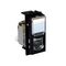 Bticino Living Now Cat 6A UTP 1 Module Data Socket Black