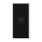 HPM Linea 2 Way Single Pole Double Throw Architrave Rocker Switch 1 Gang Black