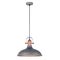 NARVIK: Industrial Scandinavian Dome Shape With Copper Plating Pendant Lights