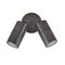 MR16 Exterior Wall Pillar Spot Lights (Rustic Brass) IP65