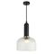 VINTAJ: Retro Interior Dome Shape Ribbed Glass Pendant Lights
