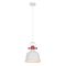 ALTA: Industrial Bell Shape With Copper Highlights Pendant Lights