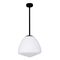 CIOTOLA: Interior Tipped Large Dome Frosted Glass Pendant Lights