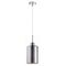 ESPEJO3: Interior Iron & Chrome Oblong Glass with Dotted Effect Pendant Lights