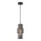 HUECA: Interior Double Cylinder Ribbed with Segment Pendant Lights